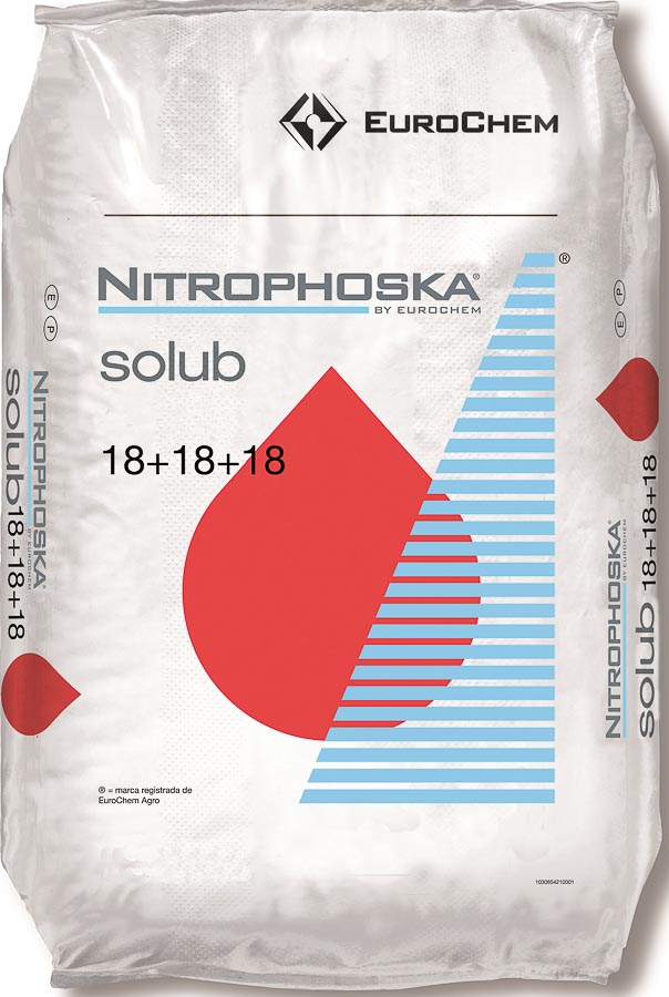 Nitrophoska® solub 18-18-18 +3,0 (MgO) +mikro